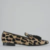 Ballerine tacco 1cm camoscio multicolor