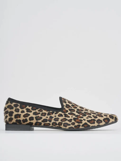 Ballerine tacco 1cm cavallino multicolor