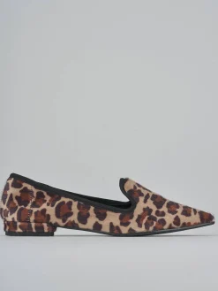 Ballerine tacco 1cm cavallino multicolor