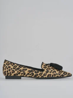 Ballerine tacco 1cm cavallino multicolor
