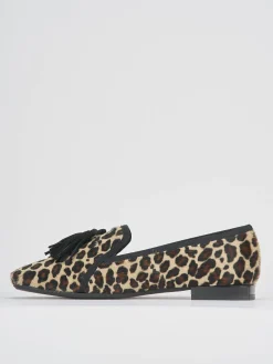 Ballerine tacco 1cm cavallino multicolor