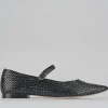 Ballerine tacco 1cm pelle nero