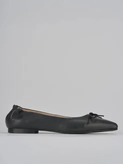 Ballerine tacco 1cm pelle nero