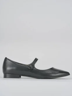 Ballerine tacco 1cm pelle nero