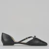 Ballerine tacco 1cm pelle nero