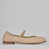 Ballerine tacco 1cm pelle rosa