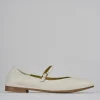 Ballerine tacco 1cm pelle beige
