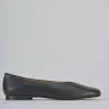 Ballerine tacco 1cm pelle nero