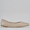 Ballerine tacco 1cm pelle rosa