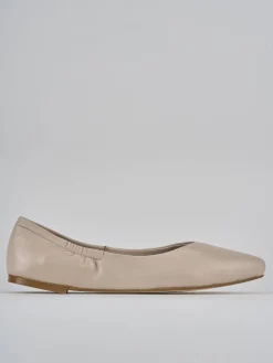 Ballerine tacco 1cm pelle rosa