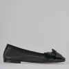 Ballerine tacco 1cm pelle nero