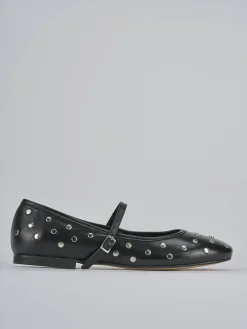 Ballerine tacco 1cm pelle nero