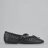 Ballerine tacco 1cm pelle nero