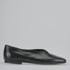 Ballerine tacco 1cm pelle nero