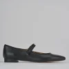 Ballerine tacco 1cm pelle nero