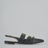 Ballerine tacco 1cm pelle nero