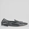 Ballerine tacco 1cm pelle nero