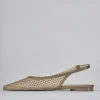 Ballerine tacco 1cm pelle bronzo