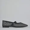 Ballerine tacco 1cm pelle nero