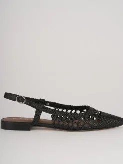 Ballerine tacco 1cm pelle nero