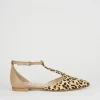 Ballerine tacco 1cm pelle multicolor