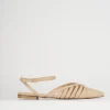 Ballerine tacco 1cm pelle rosa