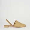 Ballerine tacco 1cm pelle beige