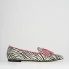 Ballerine tacco 1cm pelle rosa