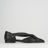 Ballerine tacco 1cm pelle nero