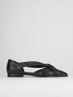 Ballerine tacco 1cm pelle nero