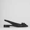 Ballerine tacco 1cm pelle nero