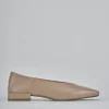 Ballerine tacco 2cm pelle rosa