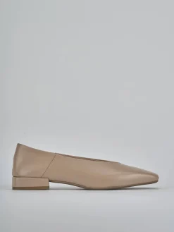 Ballerine tacco 2cm pelle rosa