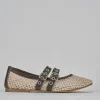 Ballerine tacco 1cm pelle beige