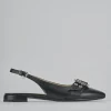 Ballerine tacco 1cm pelle nero
