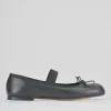 Ballerine tacco 1cm pelle nero