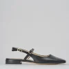 Ballerine tacco 1cm pelle nero
