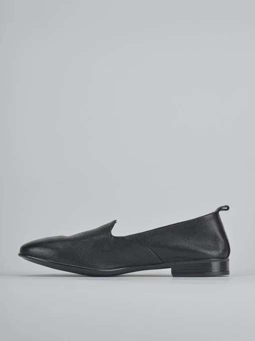 Ballerine tacco 1cm pelle nero