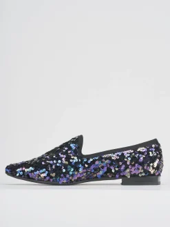 Ballerine tacco 1cm pelle multicolor