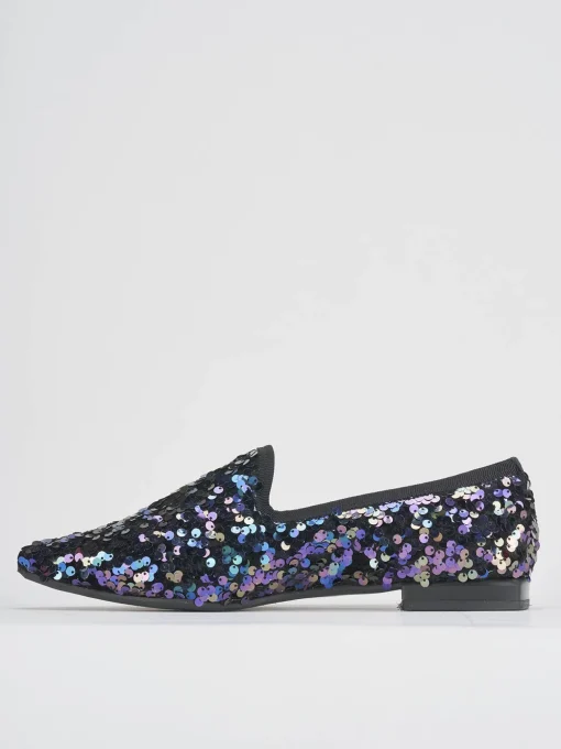Ballerine tacco 1cm pelle multicolor