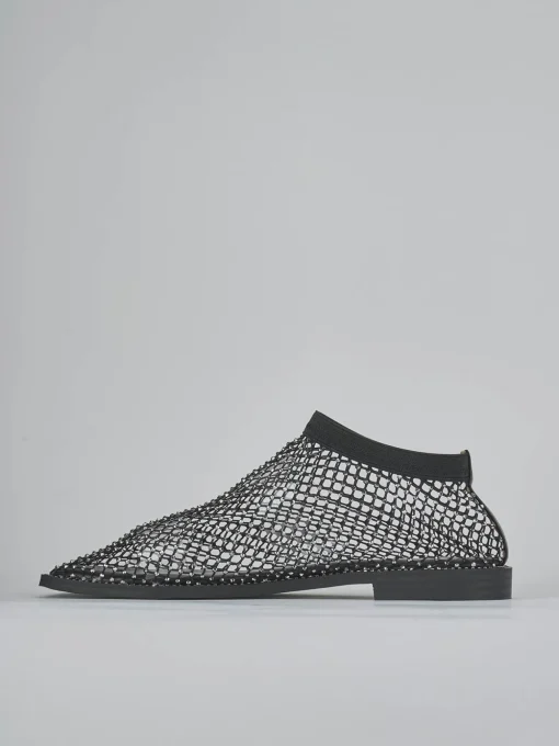 Ballerine tacco 1cm pelle nero