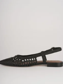 Ballerine tacco 1cm pelle nero