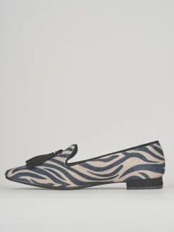 Ballerine tacco 1cm pelle multicolor