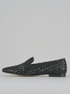 Ballerine tacco 1cm pelle nero