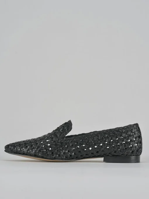 Ballerine tacco 1cm pelle nero