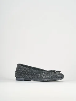 Ballerine tacco 1cm pelle blu