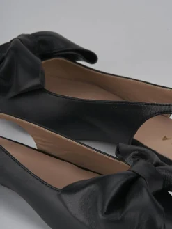 Ballerine tacco 1cm pelle nero
