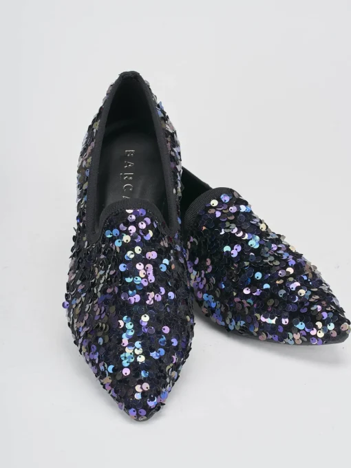 Ballerine tacco 1cm pelle multicolor