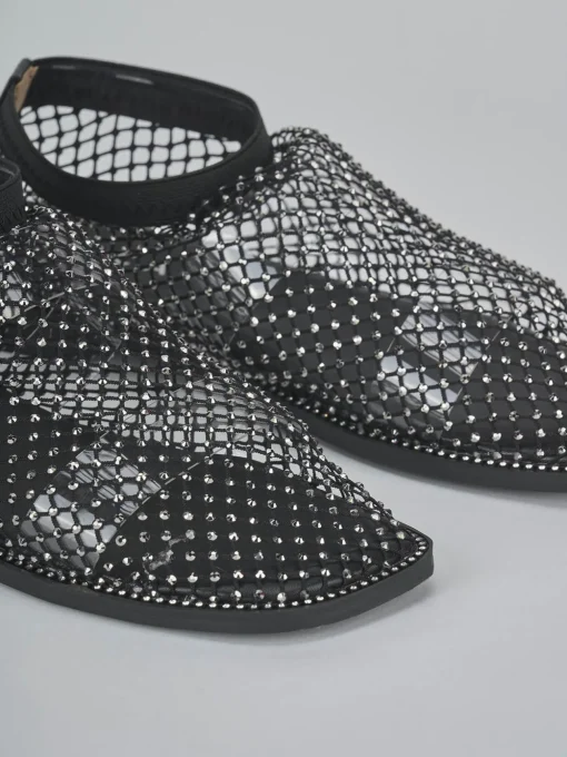 Ballerine tacco 1cm pelle nero