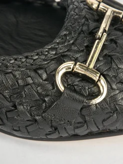 Ballerine tacco 1cm pelle nero
